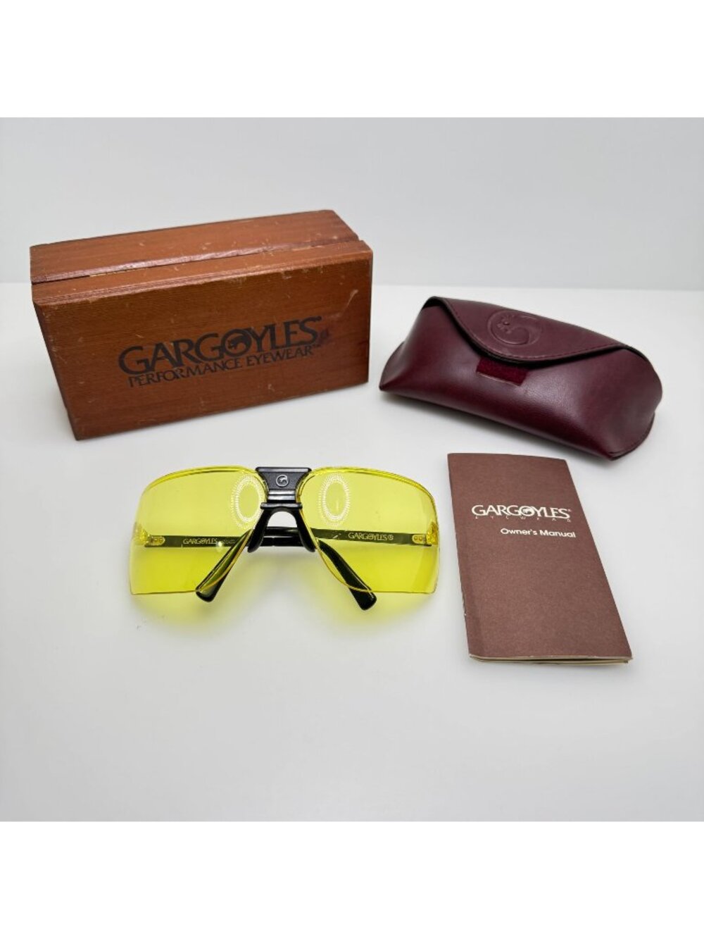 Gargoyles Sunglasses Terminator Dale Earnhardt Yellow Shooting With Box